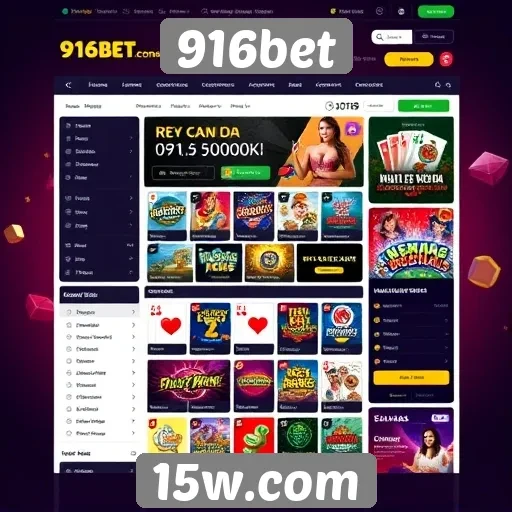 Interface e usabilidade do site 916bet para usuários